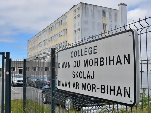 Les défenseurs de langue bretonne à Guingamp, ce samedi